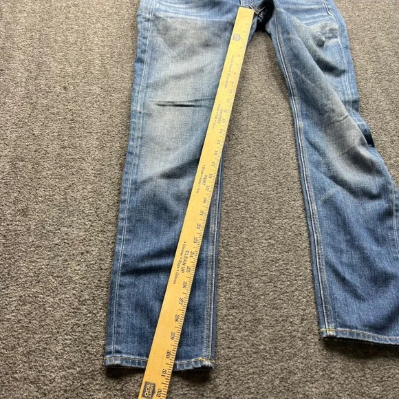 Rag & Bone Jeans Women 28 Blue The Dre Slim Boyfriend Bradford W1590K880 - Picture 3 of 16